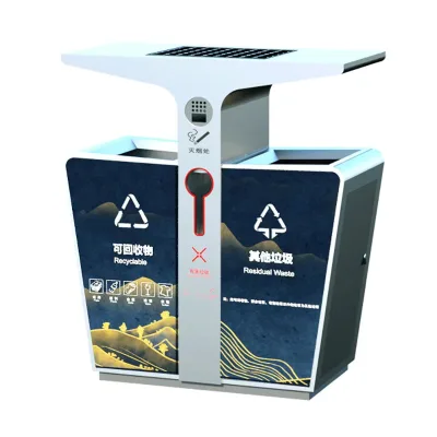 Smart 50L Outdoor Stainless Steel Trash Can Automatic Induction Garbage Bin with Sensor for Outdoor Furniture