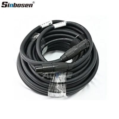8*4mm* 25m with Ca Com Connector for Professional Speaker Sound System