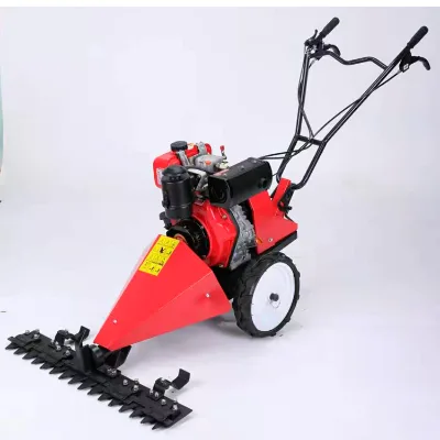 Scythe Lawn Mower Hand Push Gasoline Lawn Mower Scissor-type Grass Pusher