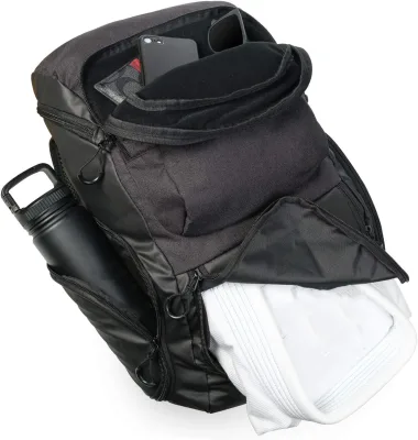 New Designed 43L Heavy Duty Multi-Compartment BJJ Jiu Jitsu Backpack with Waterproof Gi Pocket