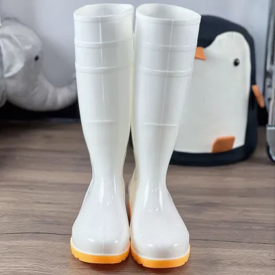 Men's Thigh High PVC Wellington Rain Boot Summer/Winter Agriculture Gumboots Light Weight Waterproof in Model