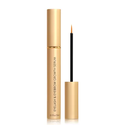 Custom Logo 100% Organic Natural Forchicks Plant Lash Eyebrow Eyelash Growth Serum With OEM Own Formula