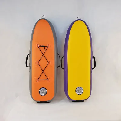 Custom Drop Stitch 90x30x15cm Orange Color Inflatable Buoy Dive Spearfishing Float