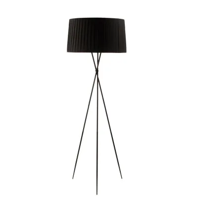 Modern Designer Fabric Shade Tripod Foot Big Floor Lamp for Hotel