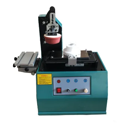 Automatic Electrical Ink Cup Pad Printer Machine With Micro Registration 12*24cm Pallet