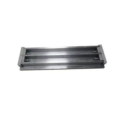 High Quality Prism Mould for Concrete 2x2x10inch 2-Gang Prism Mold