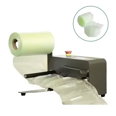 Stock up Smart 1 Years Warranty Pillow Inflatable Bag Packaging Cushion Machine Air Bubble Film