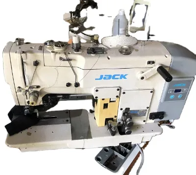 Direct Drive High Speed Straight Button Holing Sewing Machine with Auto Foot Lifter Jack 781D Buttonhole Machine Good Quality