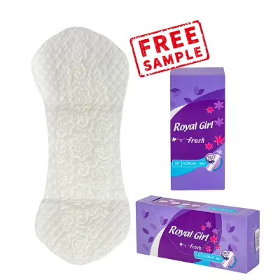 OEM/ODM Women Disposable Period Wingless Sanitary Pads Daily Panty Liner Wholesaler