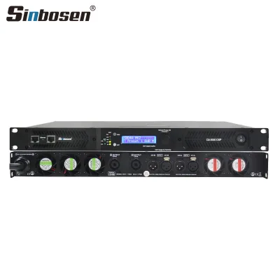 D2-3000 DSP Bass Combo Big Power 1u 2 Ohms Stable Slim d Class Digital Subwoofer Power Amplifier Professional Stage