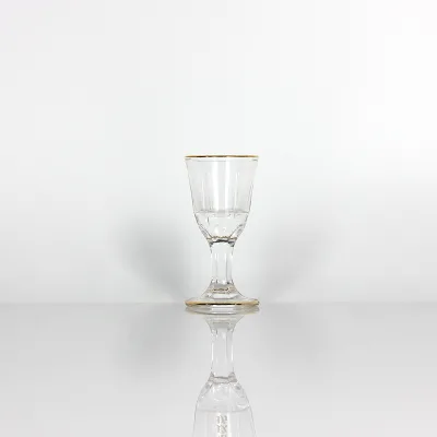 Mini Glass Shot Set Multi-Purpose Liquid Brandy Tequila Shot Glass Heavy Base Glass shot