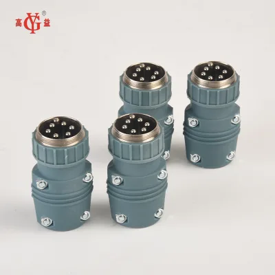 High Quality Air Plug 6 Pins for OTC Welding Torch Plug Connector for MIG Welding Torch