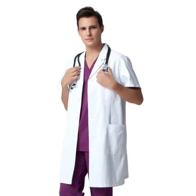 Customizable Unisex Lab Coat for Doctors Nurses and Laboratory Staff