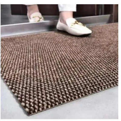 Pineapple Pattern PVC Door Mat, Scratch-Proof UV-Stable De-Dusting Mat, Custom Logo Acceptable for Shop Mall Entrance