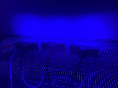 UV LED Curing Conveyor with Remote Control for Glass Bottles and Cups Low-Heat High-Efficiency 365nm UV Lamp System
