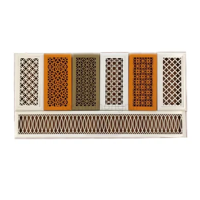 Laser Engraved European Style Decorative Ceiling Cover Top Air Diffuser