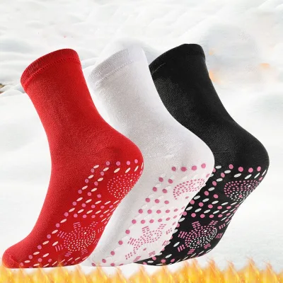 Wholesale Self-Heating Tourmaline Socks Men Unisex Warm Therapy Magnetic Magnet Socks