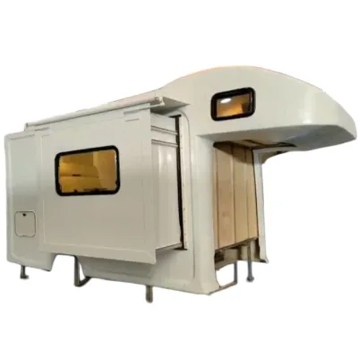 Customized RV Camper Van Body Box Luxury Decorated Fiberglass RV Caravan Shell for Sale in Brazil
