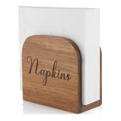 Rustic Farmhouse Napkin Holder for Kitchen Dining Room Table Decor
