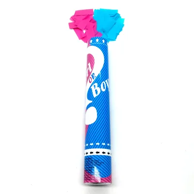 Ali Large Confetti Cannon 16"  Boy and Girl Confetti Cannon Wedding Confetti Cannon Blower