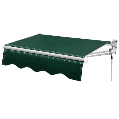 Wall-Mounted Retractable Canopy - Fits Balcony, Hotel & Restaurant - Sturdy Build, Long-Lasting Weather Protection