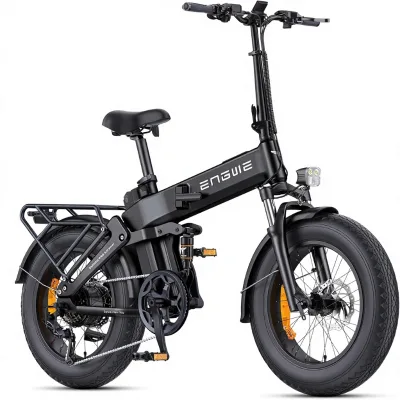 EU Dropshipping ENGWE Engine PRO 3.0 Boost E-bike Folding Bike 48V 15Ah 130km Torque Front Suspension 7-Speed 20-Inch Wheels
