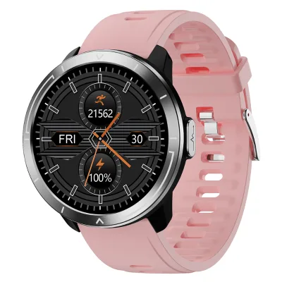 1.3 Inch OLED Display Nordic N52832 Smart Watch IP67 Waterproof ECG PPG Spo2 Smart Tracker