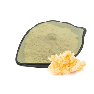 Healthy Skin Whitening Ingredient Tremella Fuciformis Extract Mushroom Powder Tremella Polysaccharide