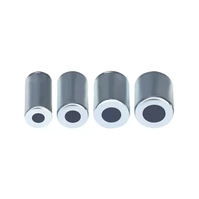 12pcs R134a A/C Metal Crimp Ferrule Fittings #6 #8 #10 #12 Standard/Reduced Barrier Hydraulic Hose Crimper Auto Repair Tools