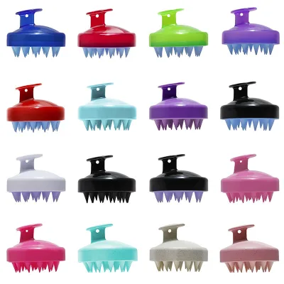 High Quality Scalp Massager Shampoo Brush Hair Scalp Scrubber Shower Head Massager Brush Scalp Exfoliator for Women Men Kids Pet