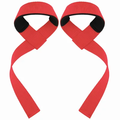 Reasonable Price Custom OEM Design Nylon Weightlifting Wrist Straps Factory Direct Sale Weightlifting Wrist Straps