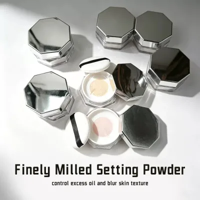 Hot Selling Face Makeup Vegan Loose Powder Face Setting Powder Makeup Silky Smooth LoosePowder Lightweight Texture 20 Colors