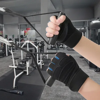 Motorcycle Anti-Skid Unisex Fitness Gloves Gym Sports Winter Outdoor Training Gear Winter Mountaineering Rock Climbing Riding