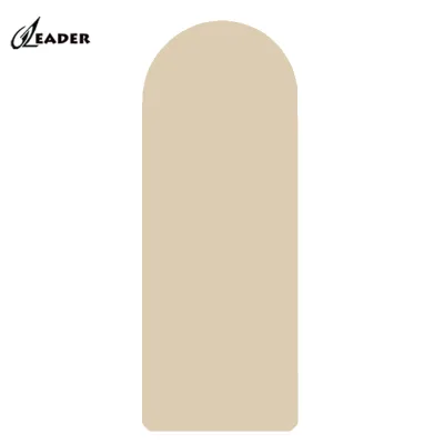 Beige Cream 4.5Mm Oval Capsule Arch Shape Pu Mat Yoga Born With Double Arch