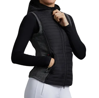 Hot Sale Horse Riding Clothing Equestrian Clothes Custom Design Light Weight Down Jacket Women Fashion Warm Winter Vest