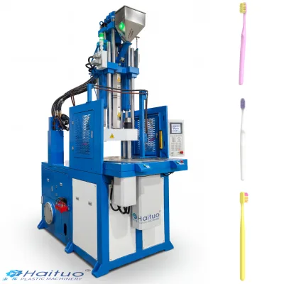 Toothbrush Handle Vertical Rotary Injection Molding Machine PLC Auto for Plastic Oral Care Custom OEM Supplier