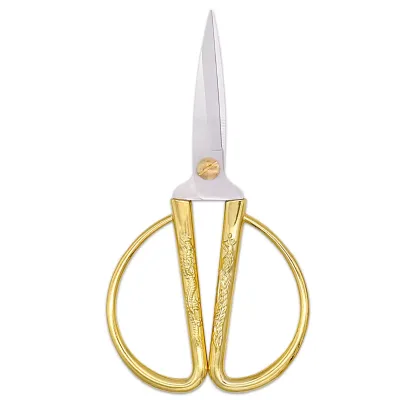 Stainless Steel Retro Dragon Phoenix Scissors Household Tailor Paper-Cutting Shears Scissors