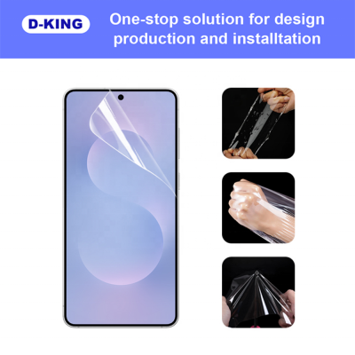 OEM ODM Customized 3D Full Coverage Anti-Fingerprint Isolation Technology Front Film Screen Protector Guard for Cutting Machine