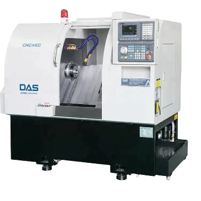 DAS Torno CNC Diamond Cut Alloy Wheel Repair Rim Refurbishment CNC Lathe Machine C-axis Lathe Milling
