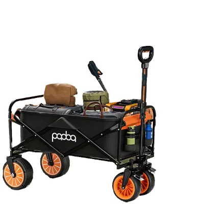 Newest Electric Camping Cart for Family Outdoor Adventure with Removable Battery