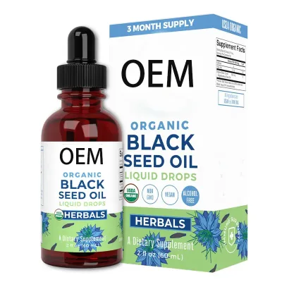Biocaro OEM Private Label Black Seed Oil Liquid Drops Supplements Boosts Immunity for Adults Not for Pregnant Women