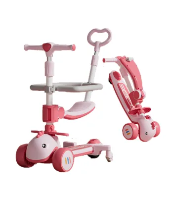 Best 3 Years Scooter Baby Toy Children Kids Kick Scooter 3 Wheel Kids Scooters for Children With Music and Light