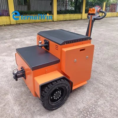 Stocks Delivery Electric Tow Tugger Cart 20t with CE Certificate