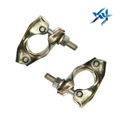 High Strength Q235 Steel Swivel Clamp Scaffolding Accessory Galvanized Coupler Pipe Fitting Construction Building SYBH Brand 1