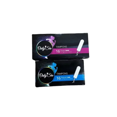 Woman Tampon Finger-in Tampon, 16 PCs/box Cheap and Easy to Use