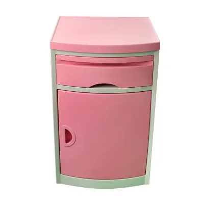 High Quality ABS Material Hospital Bedside Trolley Table Good Quality Hospital Furniture