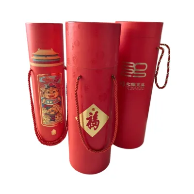 Handmade Custom Cylinder for Calligraphy Scroll Artwork Storage Craft Paper Essential Oils Skin Care Tea Food