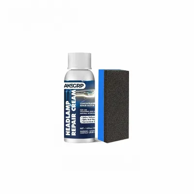 AKSGRP Headlamp Repair Cream Headlight Renovation Lamp Lens Restorer 30mL White Bottle Model FSS240401002 1 Year Expiry