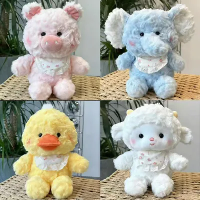 Whole Sale EC CPC Cute 8-inch Claw Machine Doll Plush Toy Wedding Kids Holiday Party Gift Creative Customized Animal Toys Dolls