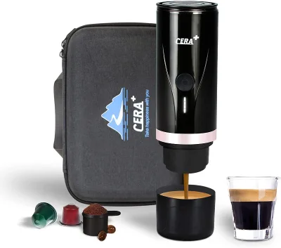 Coffee Car Machine Electric Travel Coffee Maker 12V Car Use Mini Portable Coffee Machine